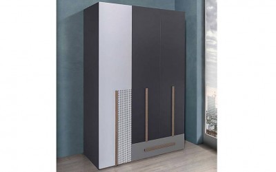 City 3 Kapılı Gardrop
