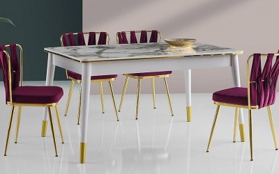 Flora Masa-Kuşaklı Sandalye