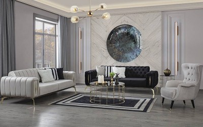 Duru Metal Salon Takımı