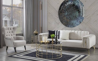 Duru Metal Salon Takımı