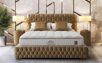Royal Yatak Seti Baza + Başlık + Yatak
