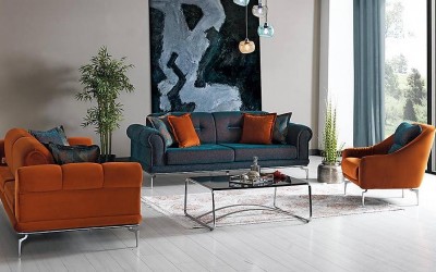 Efsun Koltuk Takımı Metal Kasa