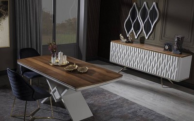 Lüxs Yaprak Yemek Odası Lüxs Yaprak Yemek Odası