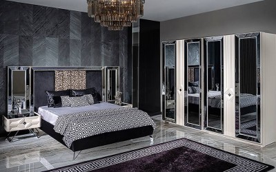 Asus Luxury Bazalı Yatak Odası Asus Luxury Bazalı Yatak Odası