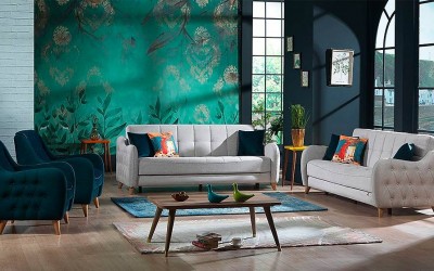 Viyana Oturma Grubu Metal Kasa