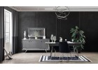 Asos Luxury Gri Yemek Odası