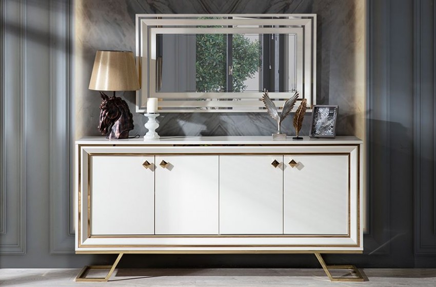 Palermo Luxury Ekru Konsol