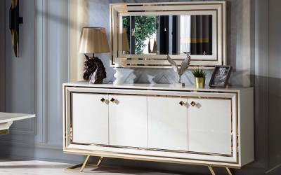 Palermo Luxury Ekru Konsol