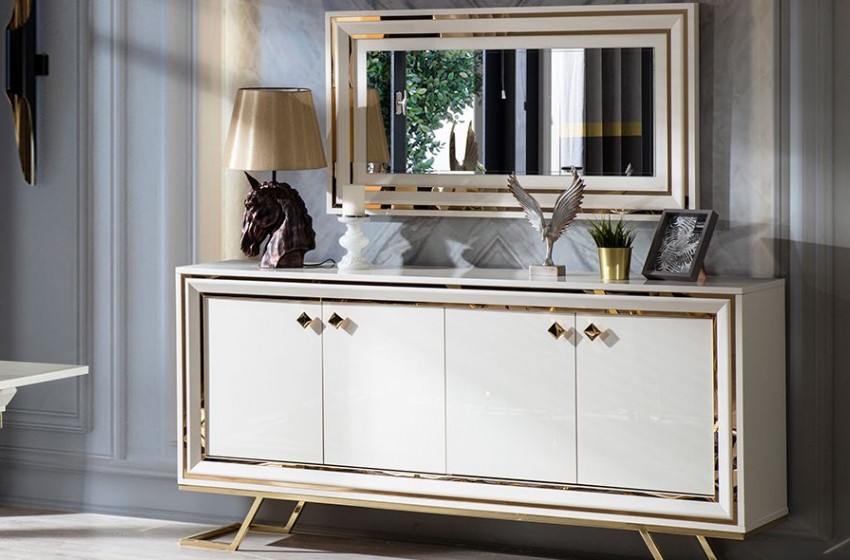 Palermo Luxury Ekru Konsol