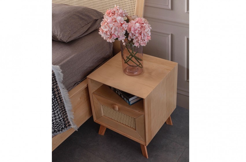 Valeria Bazalı Yatak Odası - Meşe