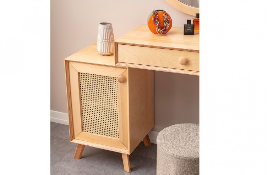 Valeria Bazalı Yatak Odası - Meşe