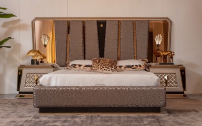 Diamond Luxury Bazalı Karyola ve Başlık