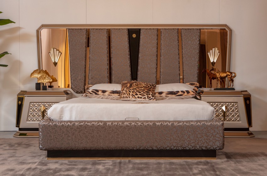 Diamond Luxury Bazalı Karyola ve Başlık