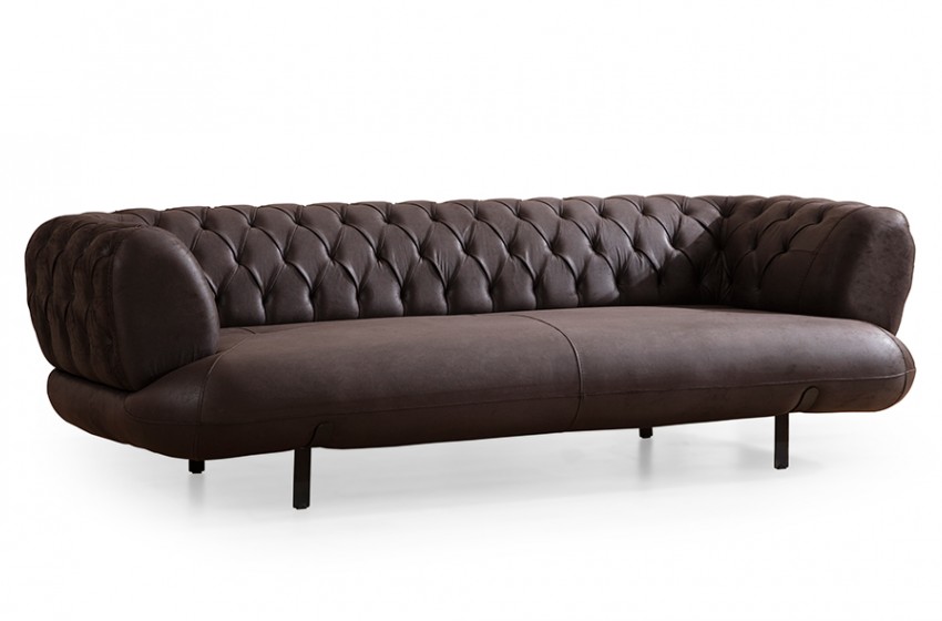 Manetti Kanepe - Koyu Kahverengi