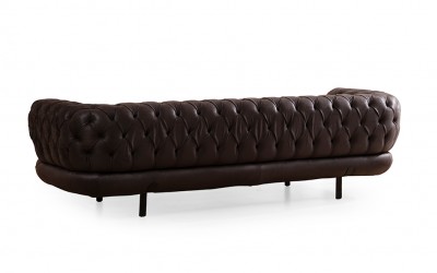 Manetti Kanepe - Koyu Kahverengi