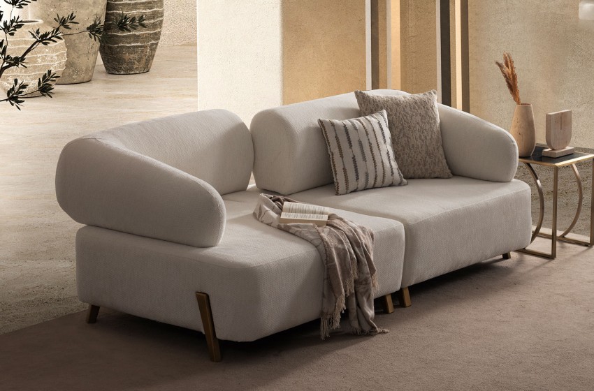 İlyora Koltuk Takımı - Antik Gold