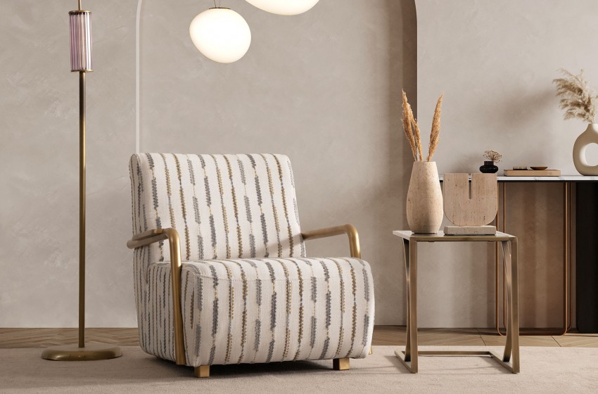 İlyora Koltuk Takımı - Antik Gold