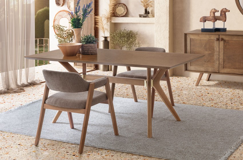 Valeria Yemek Odası - Ceviz