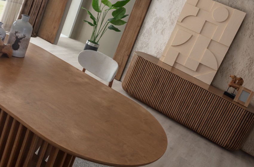 Fold Yemek Odası - Ceviz