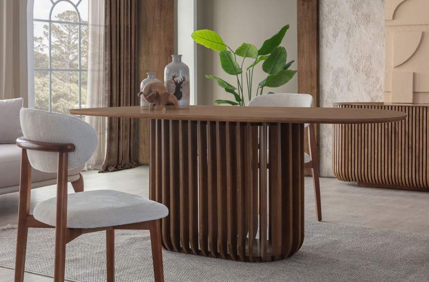 Fold Yemek Odası - Ceviz