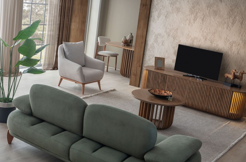 Fold Yemek Odası - Ceviz