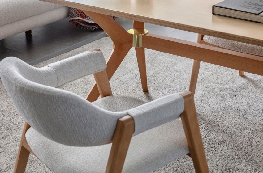 Valeria Yemek Masası Takımı - Meşe