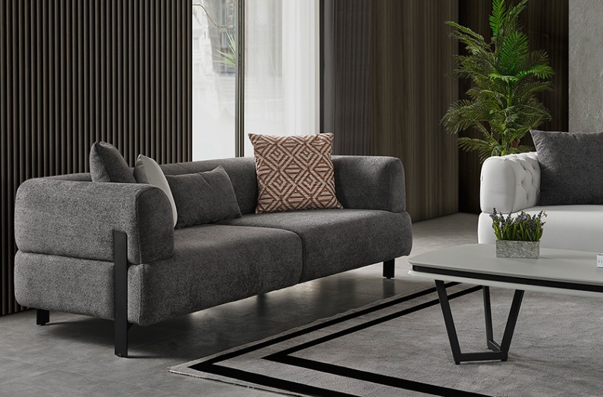 Cratos Yeni Gri Koltuk Takımı