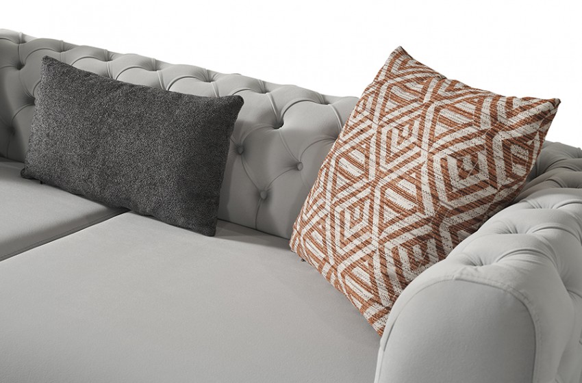 Cratos Yeni Gri Koltuk Takımı