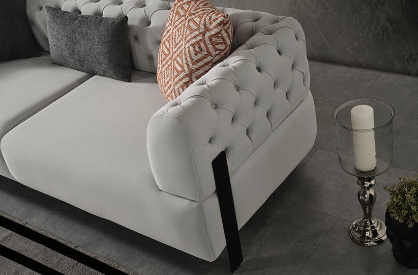 Cratos Yeni Gri Koltuk Takımı