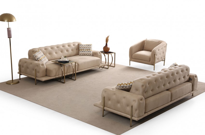 Eos Koltuk Takımı - Yataklı Antik