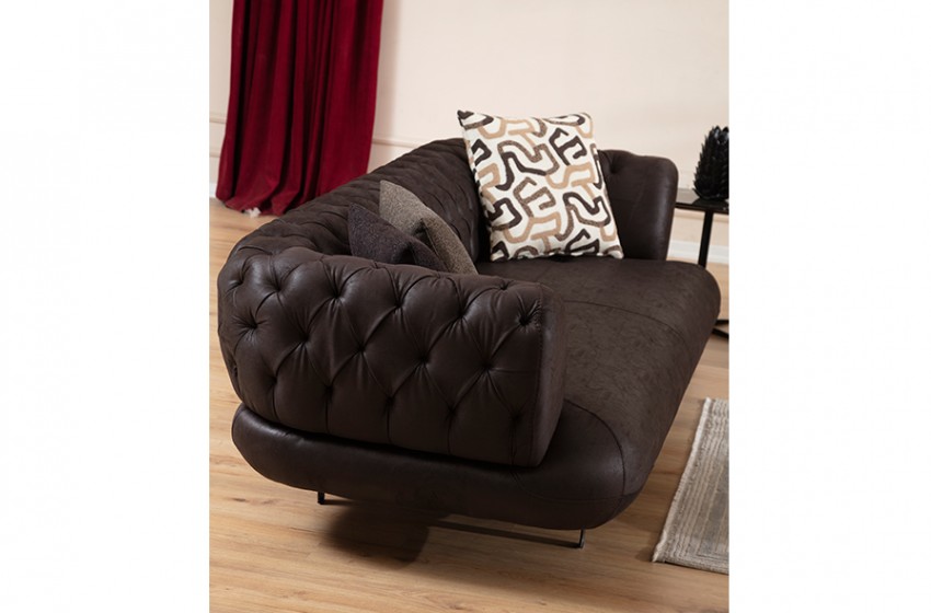 Manetti Koltuk Takımı - Kahverengi