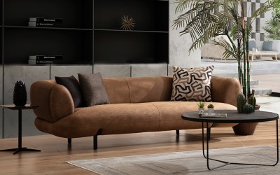 Manetti Koltuk Takımı - Kahverengi