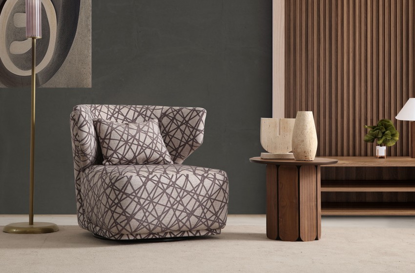 Manetti Koltuk Takımı - Yataklı - Ahşap Ayaklı