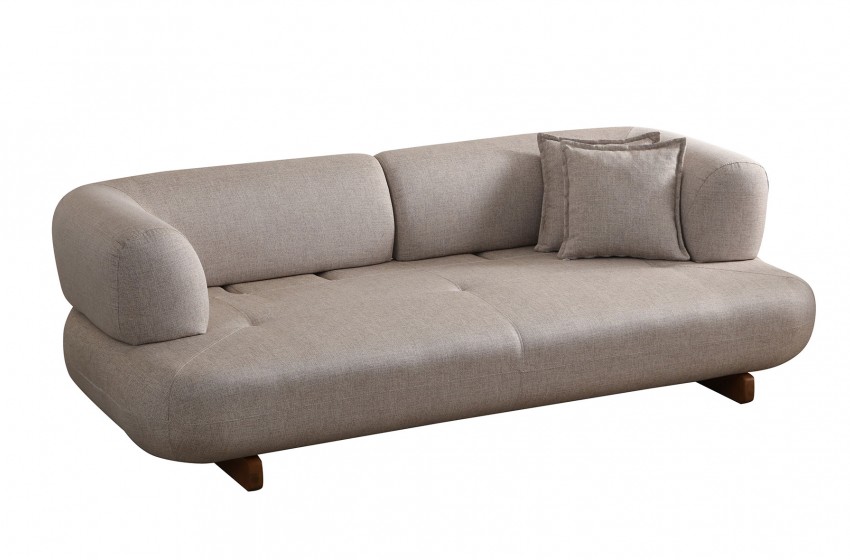 Manetti Kanepe - Yataklı - Ahşap Ayaklı