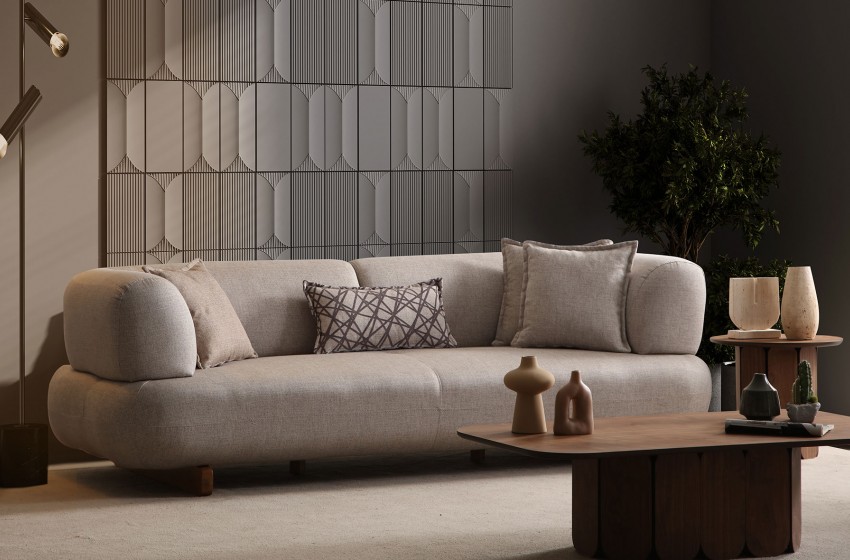 Manetti Kanepe - Yataklı - Ahşap Ayaklı