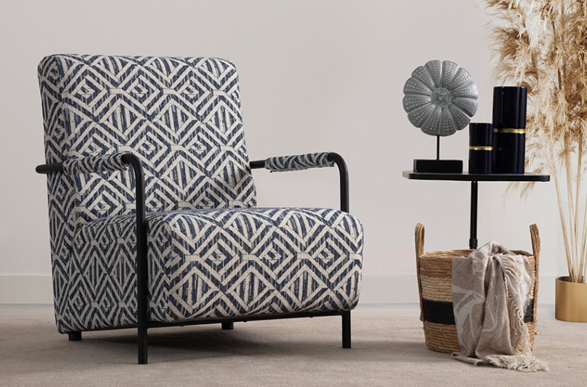 Deep Living Berjer - Desenli