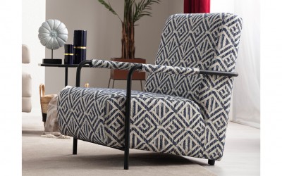 Deep Living Berjer - Desenli