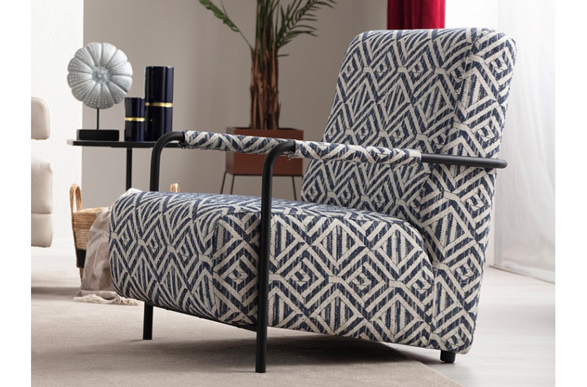 Deep Living Berjer - Desenli