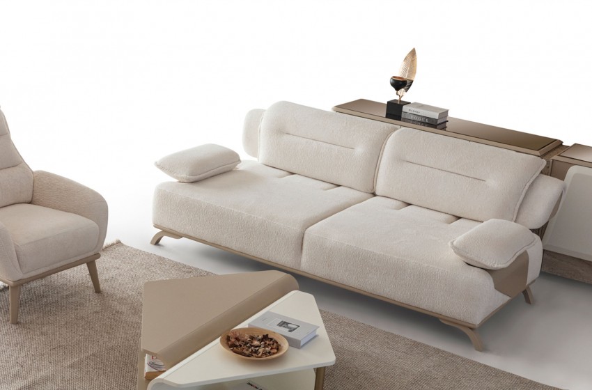 Zenn Koltuk Takımı - Ahşap Ayaklı