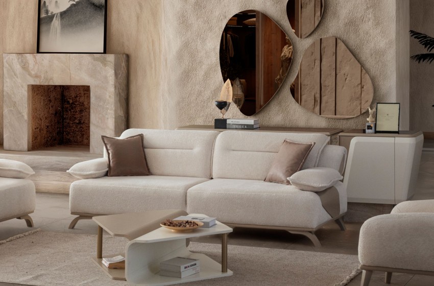 Zenn Koltuk Takımı - Ahşap Ayaklı