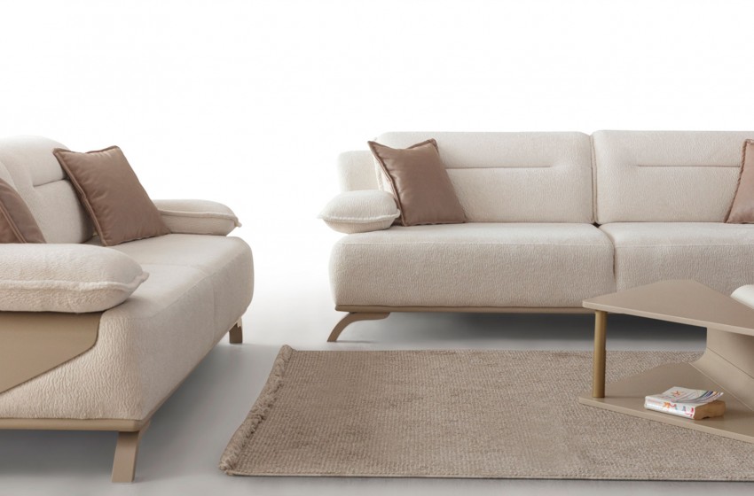 Zenn Koltuk Takımı - Ahşap Ayaklı