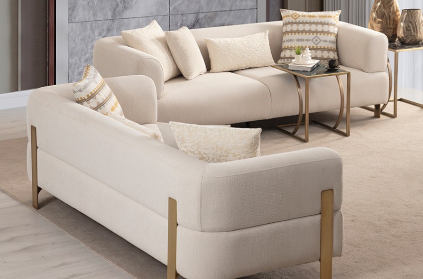 Cratos Koltuk Takımı - Krem