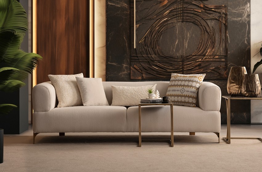 Cratos Koltuk Takımı - Krem