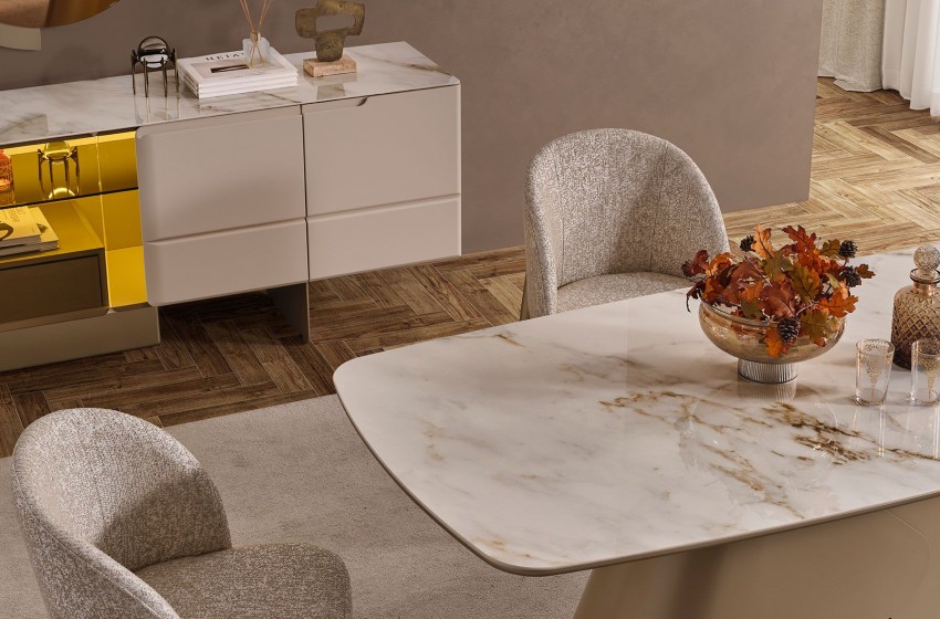 Oslo Luxury Yemek Masası Takımı