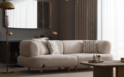 Manetti Kanepe - Antik Gold