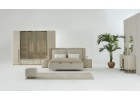 Wood Bazalı Yatak Odası - Mobilya Kapaklı Wood Bazalı Yatak Odası - Mobilya Kapaklı