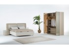 Wood Bazalı Yatak Odası - Mobilya Kapaklı Wood Bazalı Yatak Odası - Mobilya Kapaklı