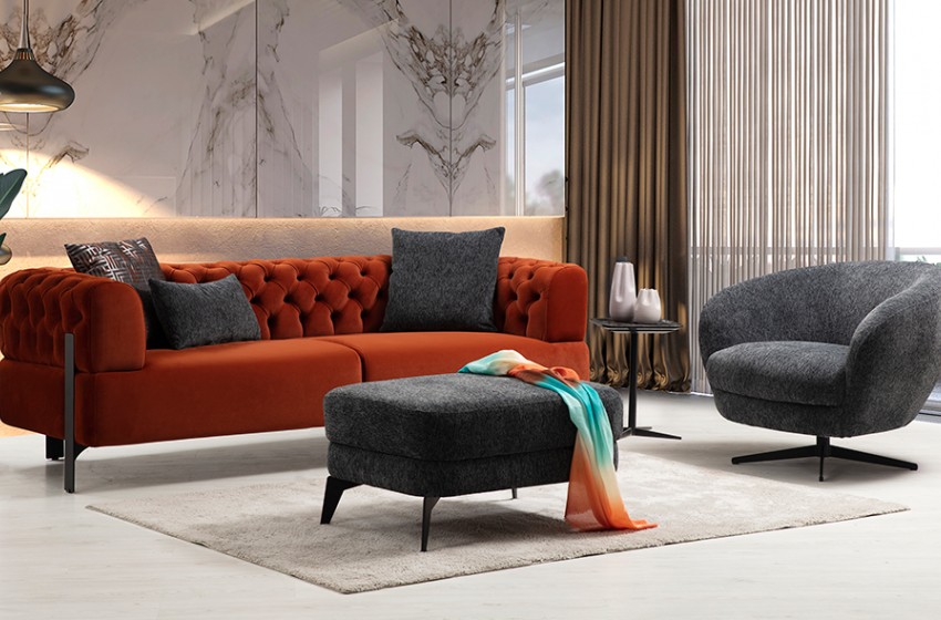 Cratos Koltuk Takımı Metal