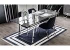 Asos Luxury Gri Yemek Masası Takımı