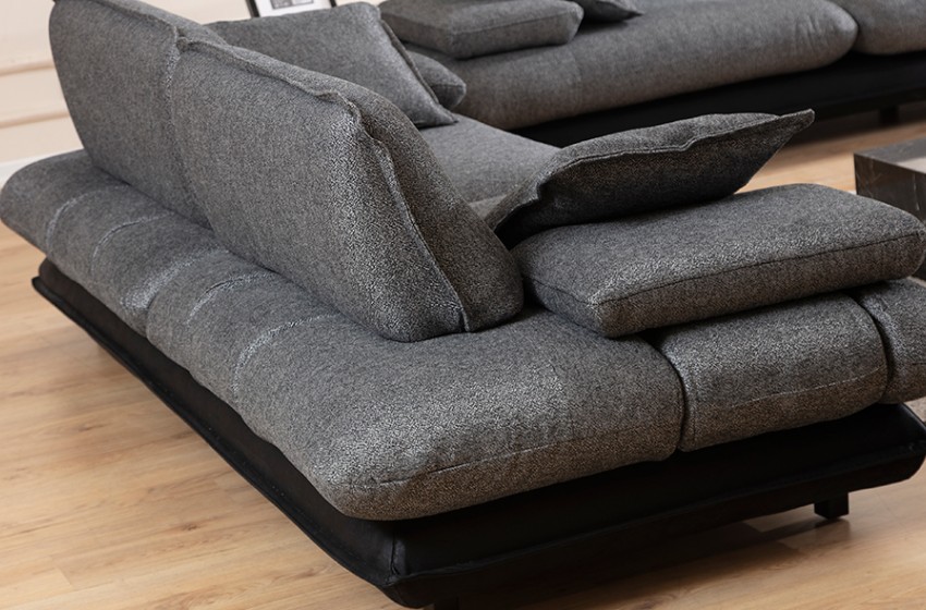 Grandyan Kanepe - Gri Siyah